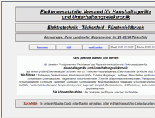 Tablet Screenshot of ersatzteile-landstorfer.de